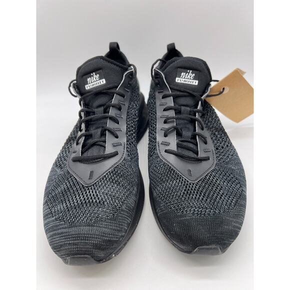 Nike Air Max Flyknit Racer Triple Black Shoes FD2764-001 Men's Size 11 - Picture 10 of 11